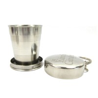 High Quality Stainless Steel Portable Folding Cup