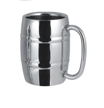 18oz, 16oz, 10oz, 8oz Top Quality Stainless steel wine cup double wall glass cup