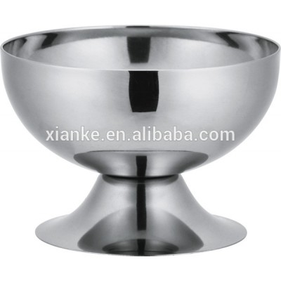 5.5oz Stainless steel double wall ice cream cup