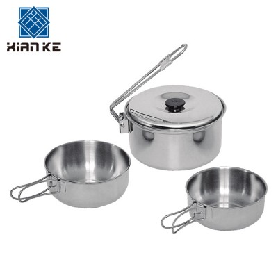 Hot product eco-friendly stainless steel wholesale cooking pot set