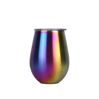 Color Plating Stainless Steel Insulated Tumbler For Wine