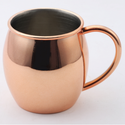 19oz Food grade stainless steel beer cup copper mug