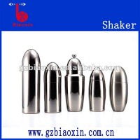 Bullet Shape stainless steel cocktail shaker,shaker bottle,shaker cup