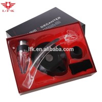 High Quality Deluxe Red Wine Aerator with Stand , Magic Decanter Gift Set LFK-006B