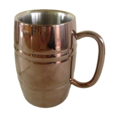 Wholesale Price Stainless steel tankard fashion copper wine tumbler