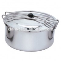 Stainless Steel cookware with Fry Pan (Copper Plated Base)