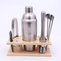 Camol 8pcs Stainless Steel Cocktail Bar Set Cocktail Shaker Set Bartender Kit